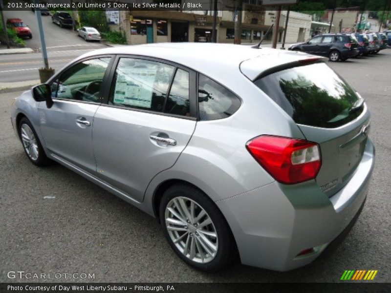  2012 Impreza 2.0i Limited 5 Door Ice Silver Metallic