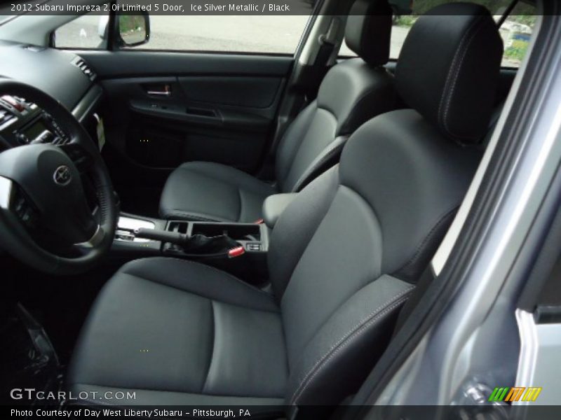  2012 Impreza 2.0i Limited 5 Door Black Interior