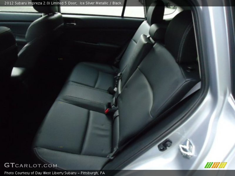 Rear Seat of 2012 Impreza 2.0i Limited 5 Door