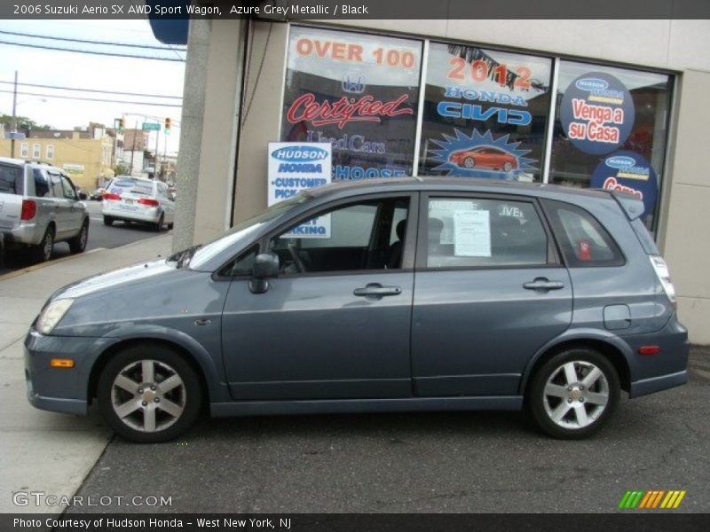 Azure Grey Metallic / Black 2006 Suzuki Aerio SX AWD Sport Wagon