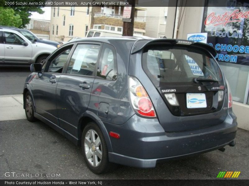 Azure Grey Metallic / Black 2006 Suzuki Aerio SX AWD Sport Wagon