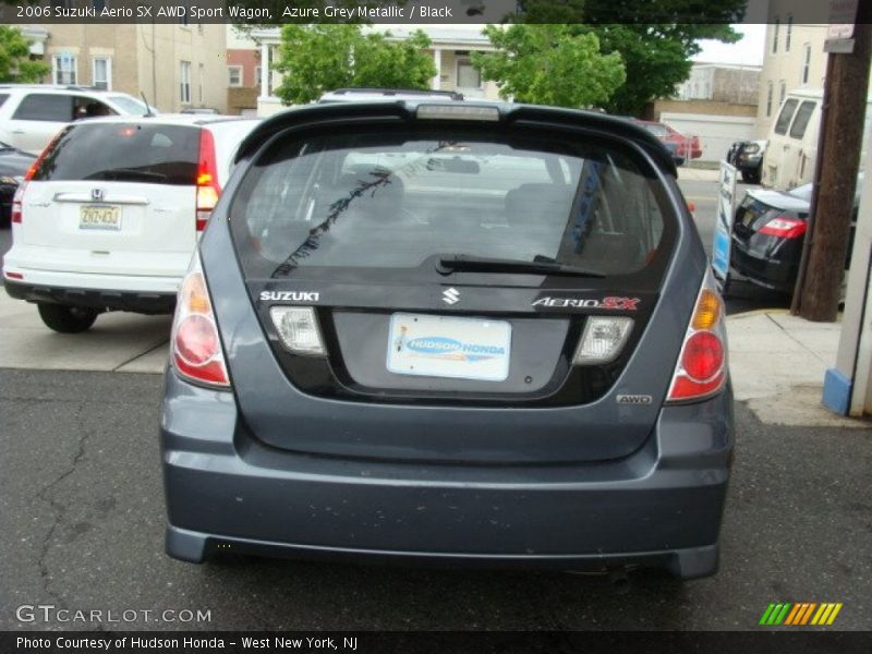 Azure Grey Metallic / Black 2006 Suzuki Aerio SX AWD Sport Wagon