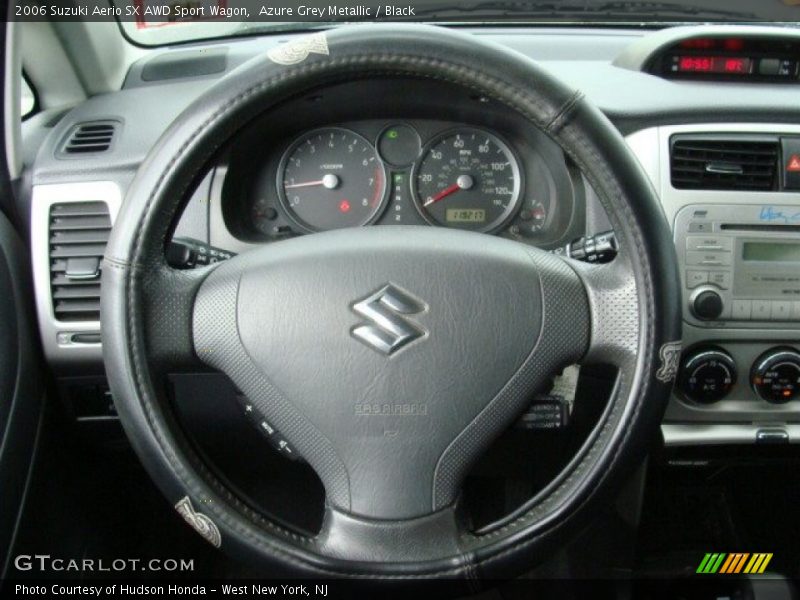 Azure Grey Metallic / Black 2006 Suzuki Aerio SX AWD Sport Wagon