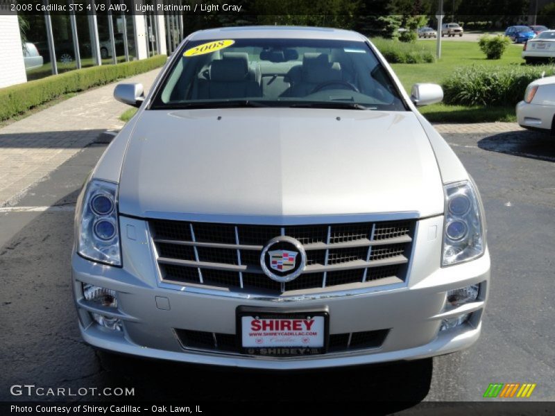 Light Platinum / Light Gray 2008 Cadillac STS 4 V8 AWD