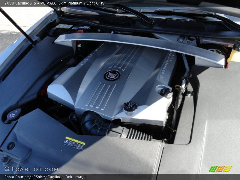 Light Platinum / Light Gray 2008 Cadillac STS 4 V8 AWD