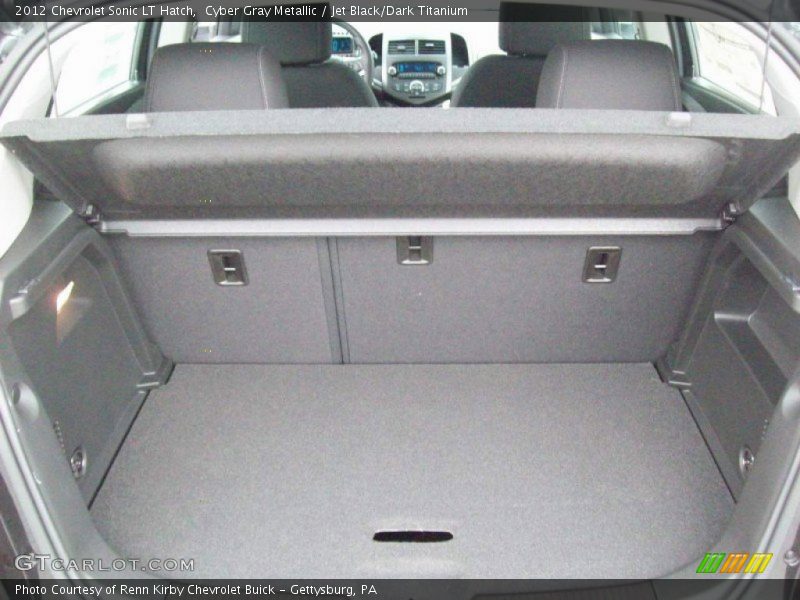 Cyber Gray Metallic / Jet Black/Dark Titanium 2012 Chevrolet Sonic LT Hatch