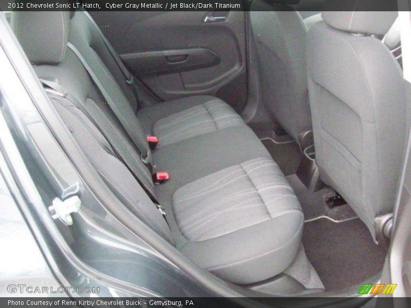 Cyber Gray Metallic / Jet Black/Dark Titanium 2012 Chevrolet Sonic LT Hatch