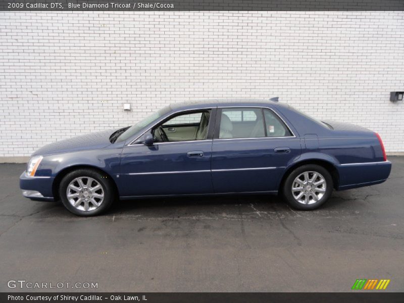  2009 DTS  Blue Diamond Tricoat