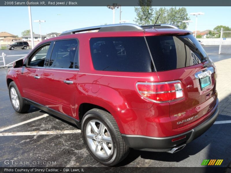Red Jewel / Black 2008 Saturn Outlook XR