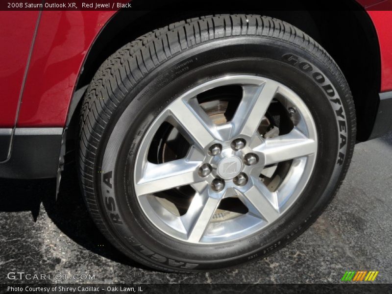 Red Jewel / Black 2008 Saturn Outlook XR