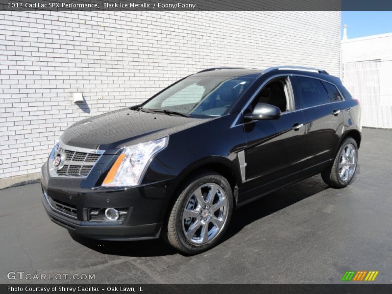 Black Ice Metallic / Ebony/Ebony 2012 Cadillac SRX Performance