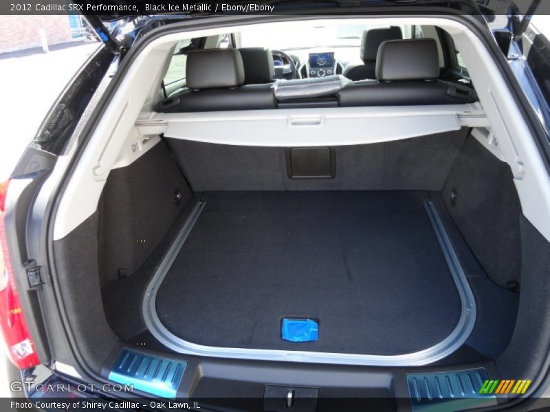 Black Ice Metallic / Ebony/Ebony 2012 Cadillac SRX Performance