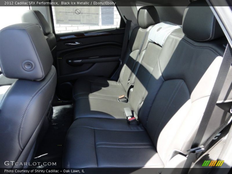 Black Ice Metallic / Ebony/Ebony 2012 Cadillac SRX Performance