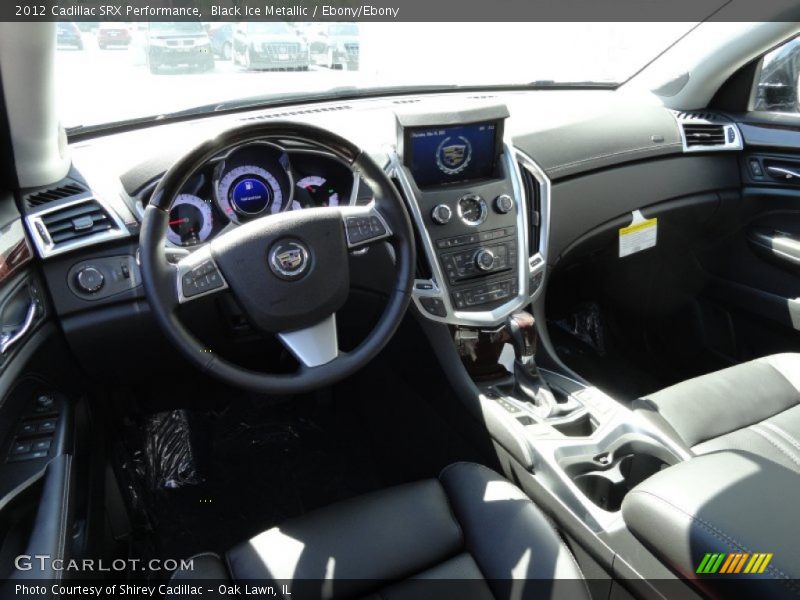 Black Ice Metallic / Ebony/Ebony 2012 Cadillac SRX Performance