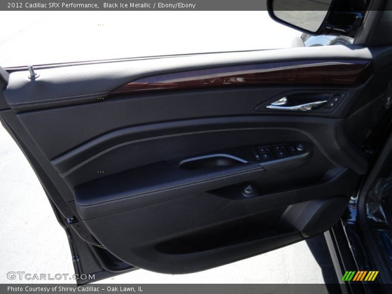 Black Ice Metallic / Ebony/Ebony 2012 Cadillac SRX Performance