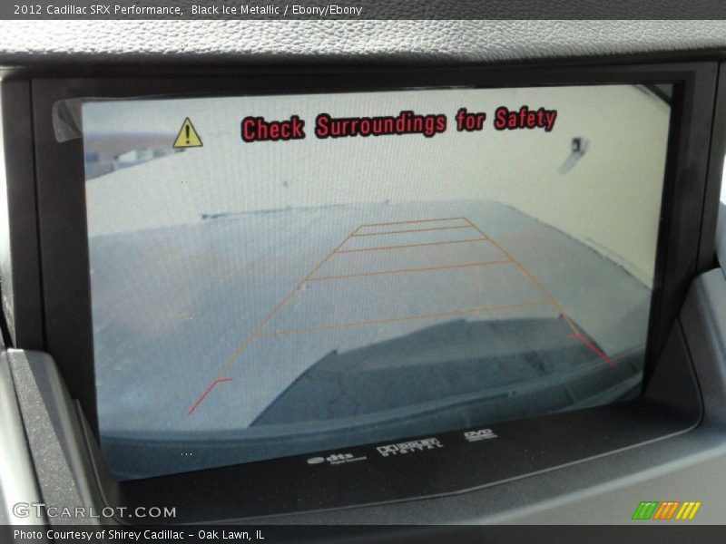Black Ice Metallic / Ebony/Ebony 2012 Cadillac SRX Performance