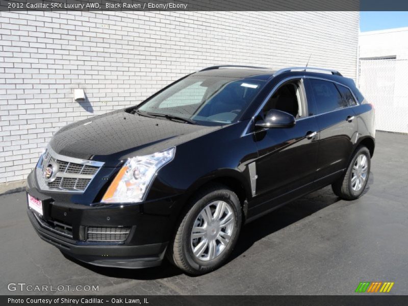 Black Raven / Ebony/Ebony 2012 Cadillac SRX Luxury AWD