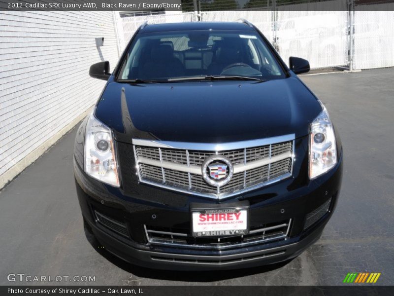 Black Raven / Ebony/Ebony 2012 Cadillac SRX Luxury AWD