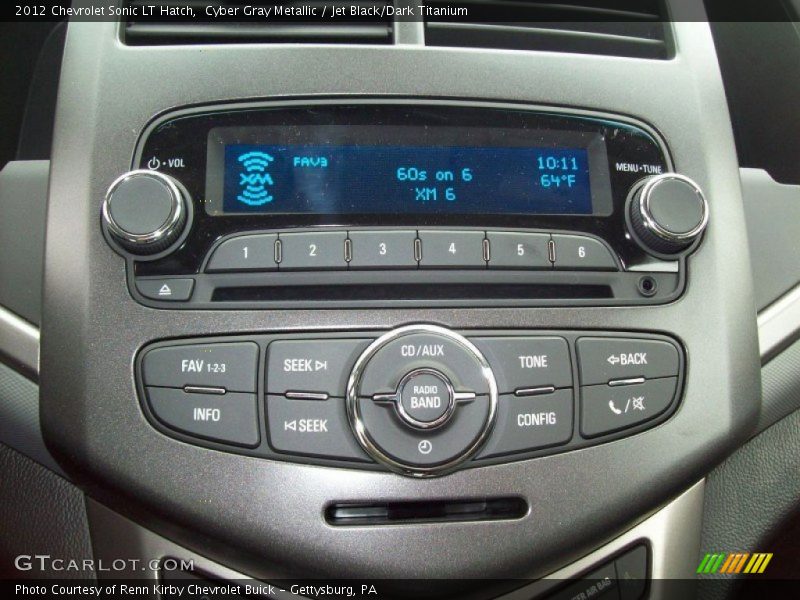 Controls of 2012 Sonic LT Hatch