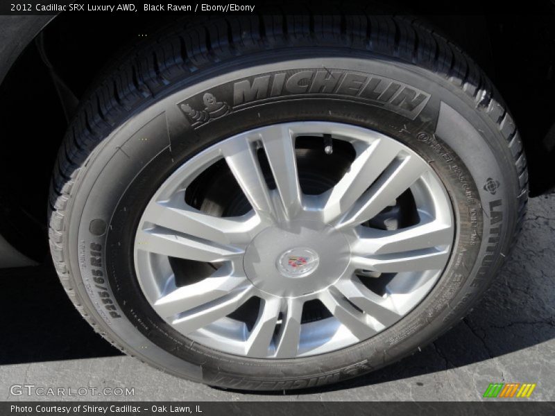 Black Raven / Ebony/Ebony 2012 Cadillac SRX Luxury AWD