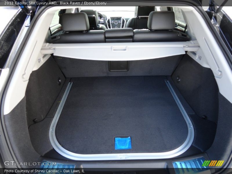 Black Raven / Ebony/Ebony 2012 Cadillac SRX Luxury AWD