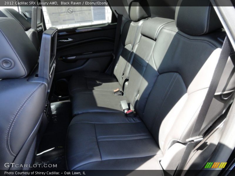 Black Raven / Ebony/Ebony 2012 Cadillac SRX Luxury AWD