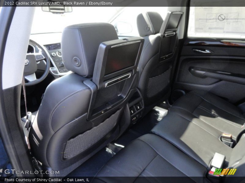 Black Raven / Ebony/Ebony 2012 Cadillac SRX Luxury AWD