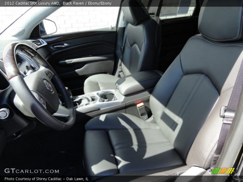 Black Raven / Ebony/Ebony 2012 Cadillac SRX Luxury AWD