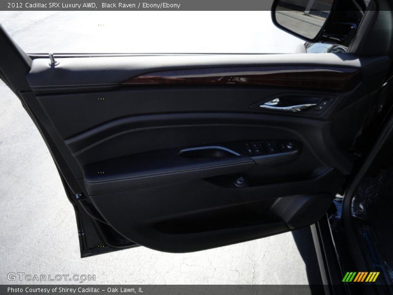 Black Raven / Ebony/Ebony 2012 Cadillac SRX Luxury AWD