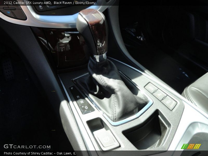 Black Raven / Ebony/Ebony 2012 Cadillac SRX Luxury AWD