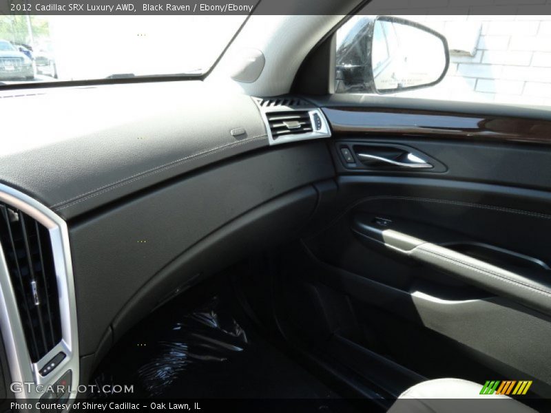 Black Raven / Ebony/Ebony 2012 Cadillac SRX Luxury AWD