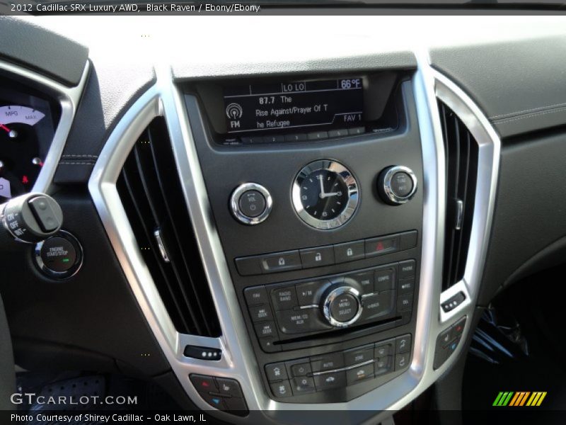 Black Raven / Ebony/Ebony 2012 Cadillac SRX Luxury AWD