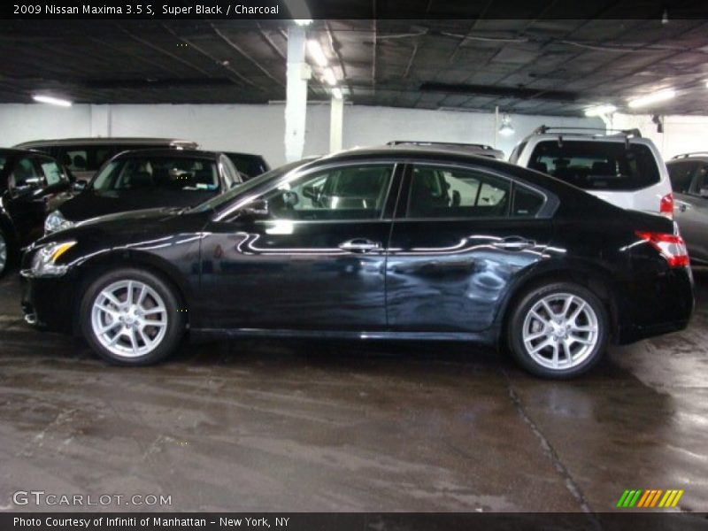 Super Black / Charcoal 2009 Nissan Maxima 3.5 S