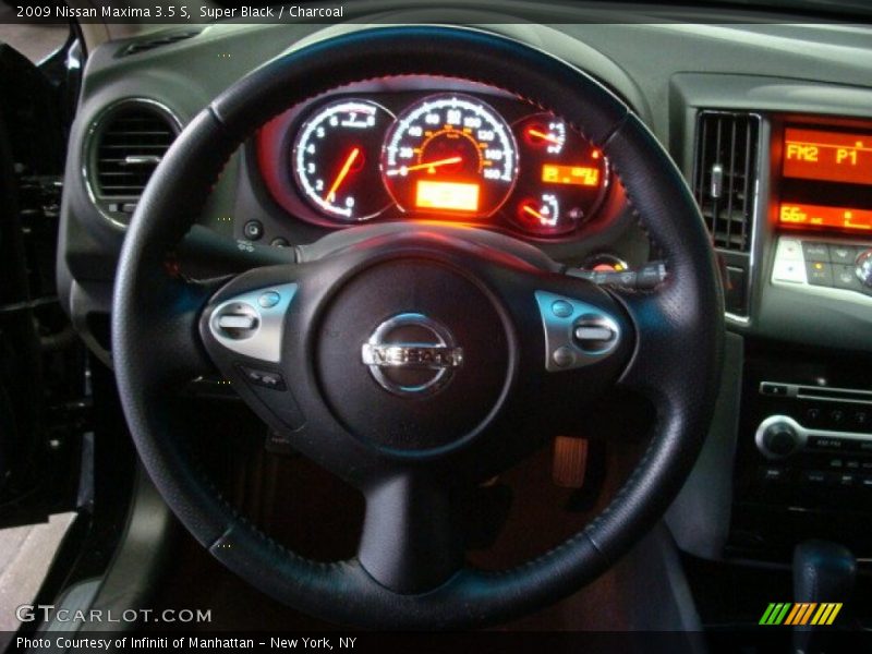Super Black / Charcoal 2009 Nissan Maxima 3.5 S