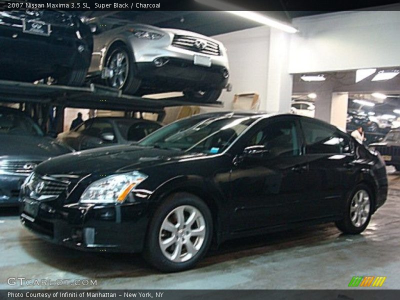 Super Black / Charcoal 2007 Nissan Maxima 3.5 SL