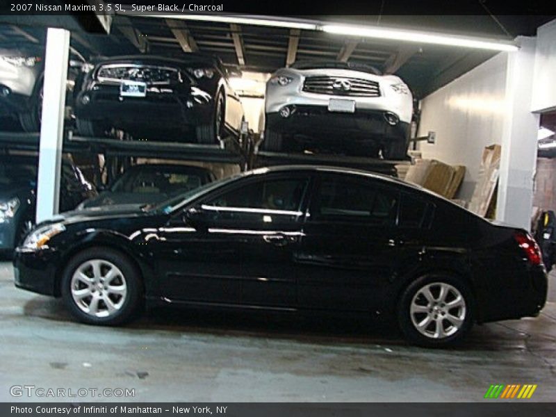 Super Black / Charcoal 2007 Nissan Maxima 3.5 SL