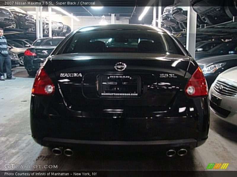 Super Black / Charcoal 2007 Nissan Maxima 3.5 SL