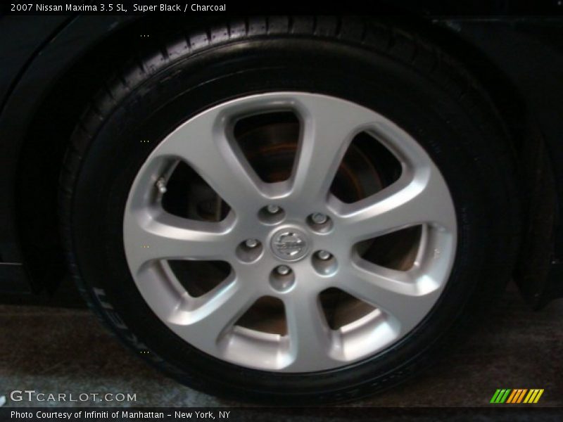 Super Black / Charcoal 2007 Nissan Maxima 3.5 SL