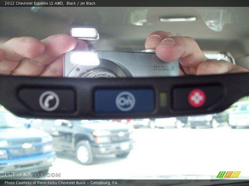 Black / Jet Black 2012 Chevrolet Equinox LS AWD