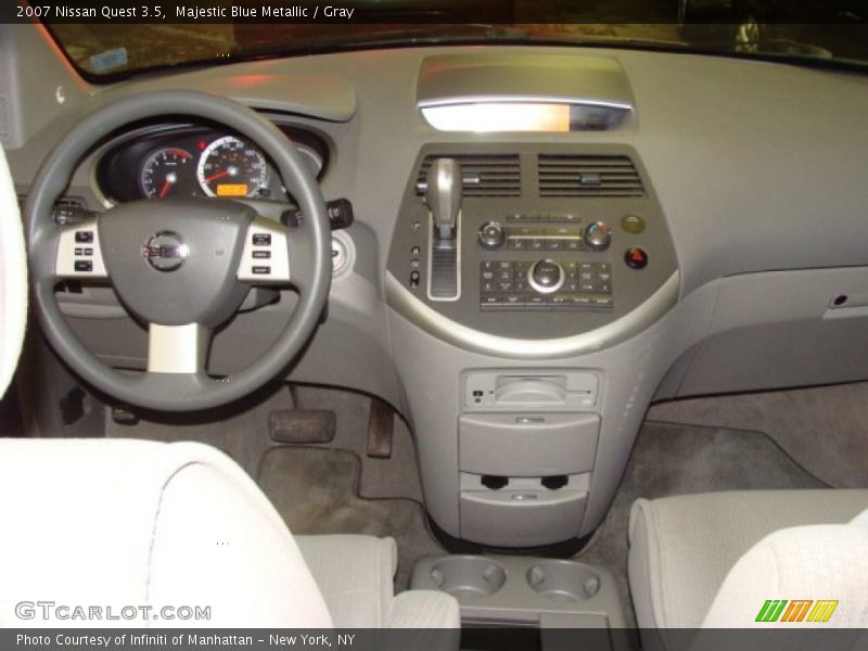Majestic Blue Metallic / Gray 2007 Nissan Quest 3.5