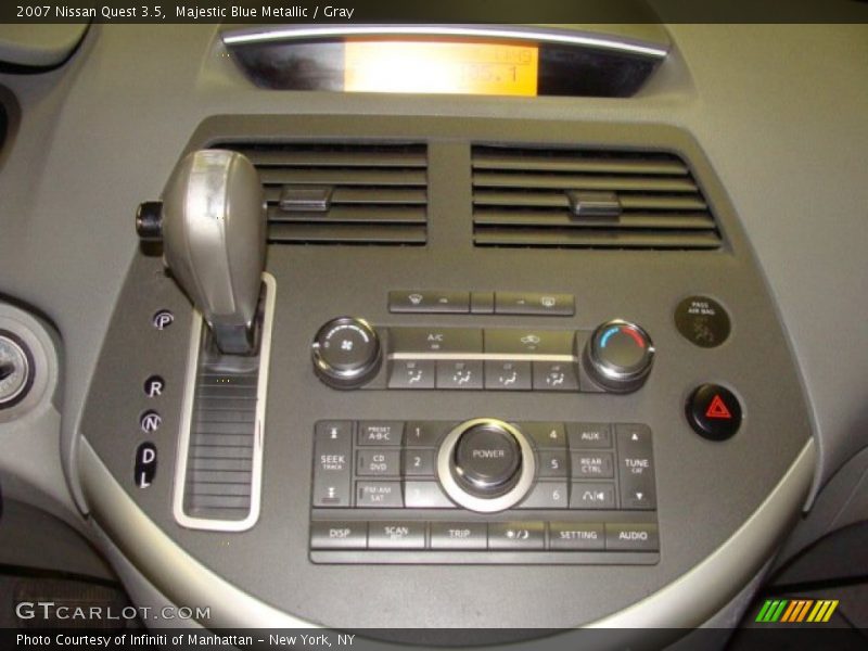Majestic Blue Metallic / Gray 2007 Nissan Quest 3.5