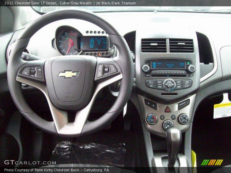 Dashboard of 2012 Sonic LT Sedan