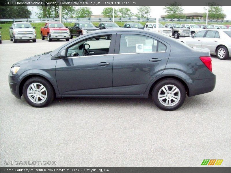  2012 Sonic LT Sedan Cyber Gray Metallic