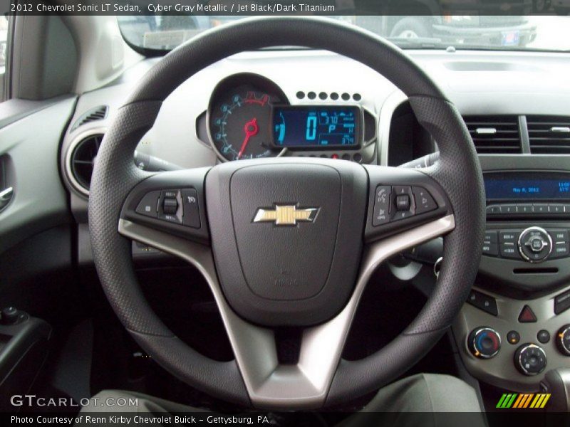  2012 Sonic LT Sedan Steering Wheel