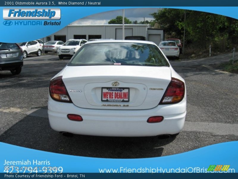 White Diamond / Neutral 2001 Oldsmobile Aurora 3.5