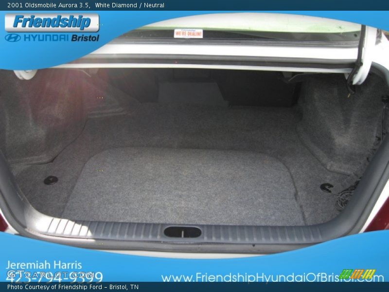 White Diamond / Neutral 2001 Oldsmobile Aurora 3.5