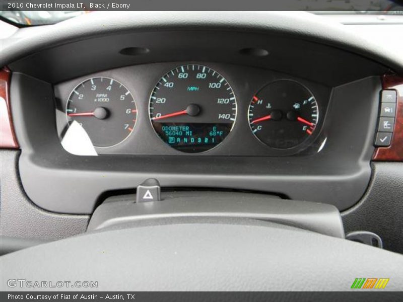 Black / Ebony 2010 Chevrolet Impala LT