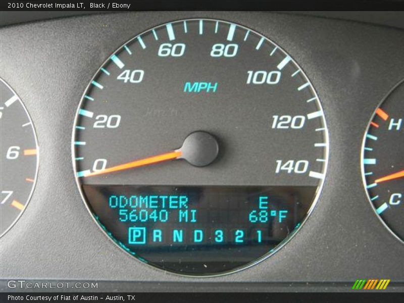 Black / Ebony 2010 Chevrolet Impala LT