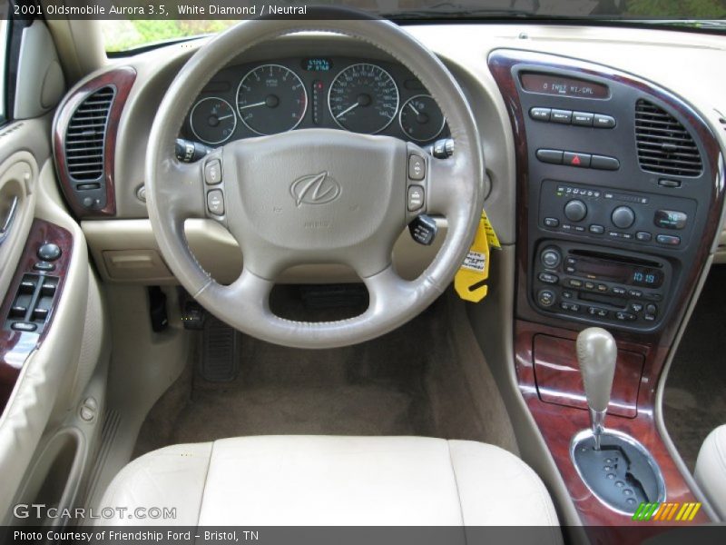 White Diamond / Neutral 2001 Oldsmobile Aurora 3.5