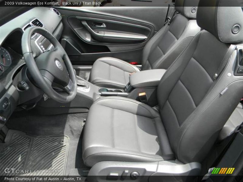 Black Uni / Titan Black 2009 Volkswagen Eos Komfort